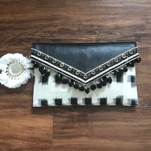 Anthropologie Beaded Clutch